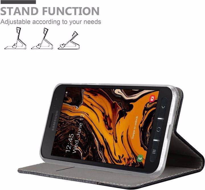 Image du produit Cadorabo Couverture look jeans Book (Samsung Galaxy Xcover 4)