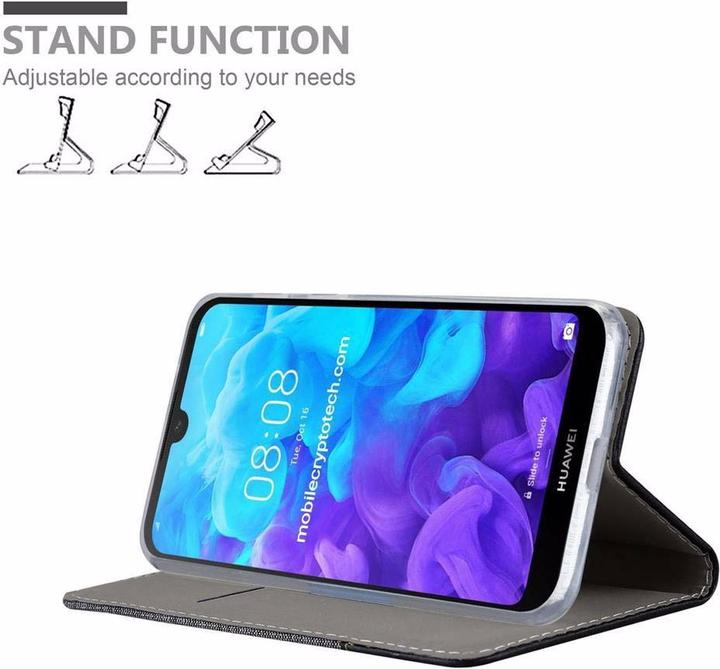 Image du produit Cadorabo Couverture look jeans Book (Huawei Y5 (2019))