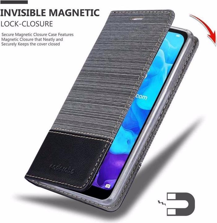 Image du produit Cadorabo Couverture look jeans Book (Huawei Y5 (2019))