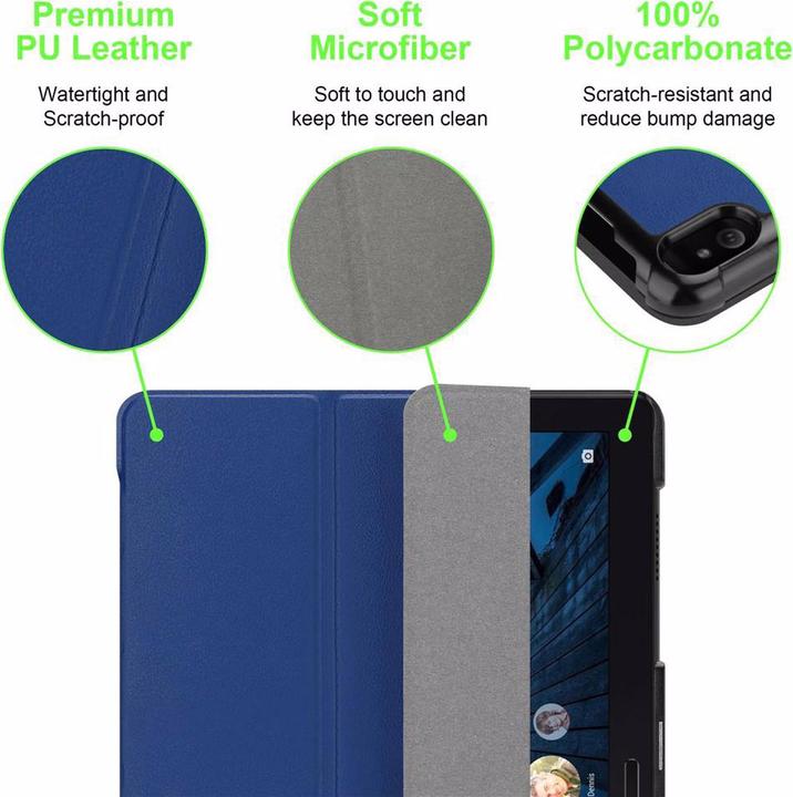 Actual product image Cadorabo Tablet Book Cover (Tab P10)