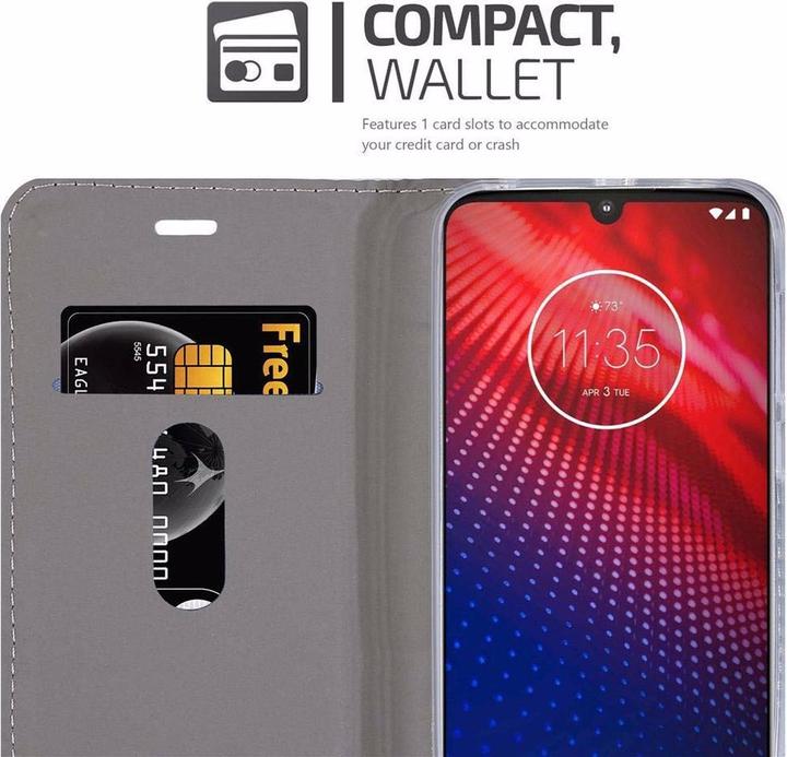 Productafbeelding Cadorabo Boek Jeans Optiek Cover (Motorola Moto Z4)