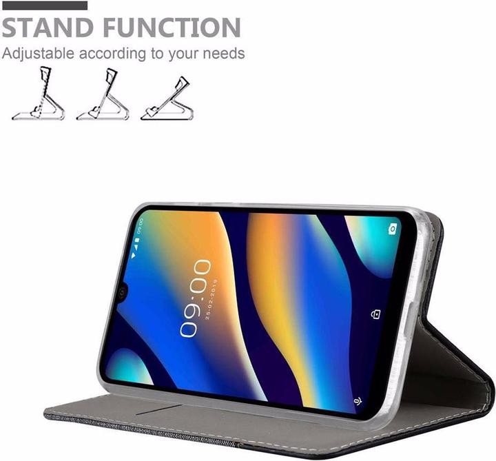 Actual product image Cadorabo Book Jeans Optics Cover (Wiko View 3 Lite)