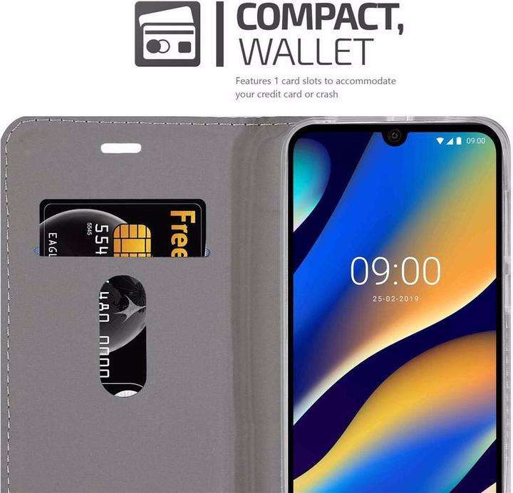 Actual product image Cadorabo Book Jeans Optics Cover (Wiko View 3 Lite)