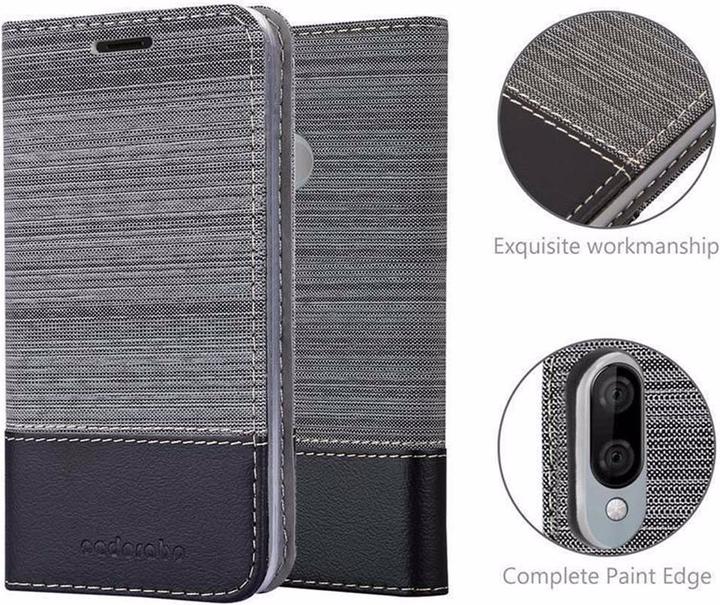 Actual product image Cadorabo Book Jeans Optics Cover (Wiko View 3 Lite)