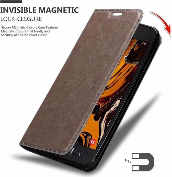 Image du produit Cadorabo Book Couverture magnétique invisible (Samsung Galaxy Xcover 4)