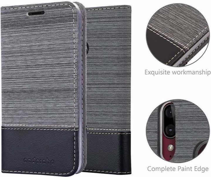 Actual product image Cadorabo Book Jeans Optics Cover (Motorola Moto E6 Plus)
