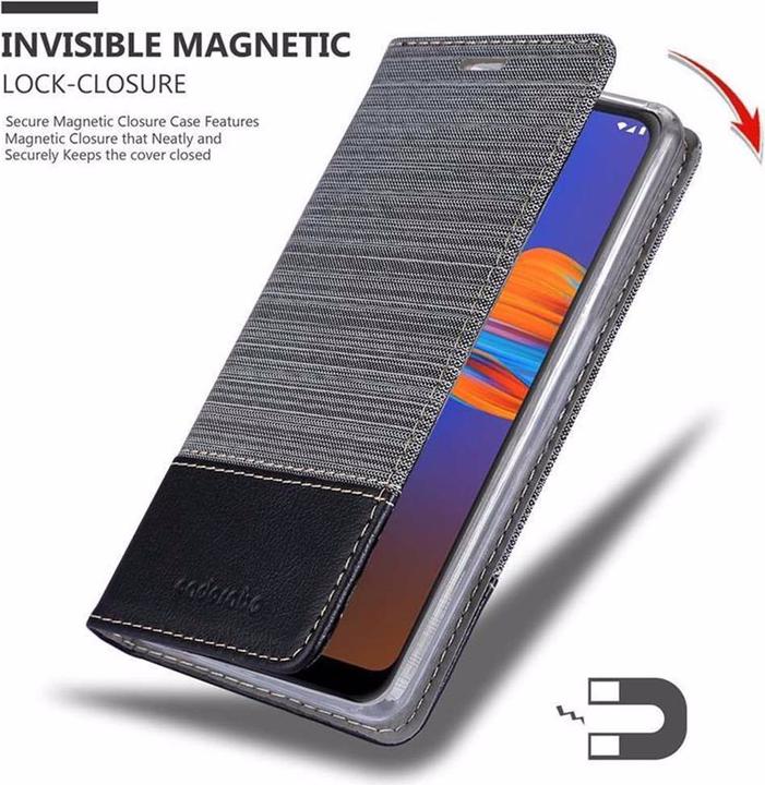 Actual product image Cadorabo Book Jeans Optics Cover (Motorola Moto E6 Plus)