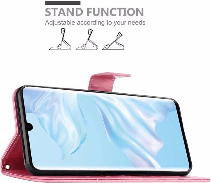 Actual product image Cadorabo Flower Book Cover (Huawei P30 Pro)