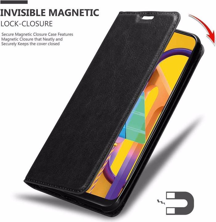 Productafbeelding Cadorabo Boek Onzichtbare Magneethoes (Samsung Galaxy M21)
