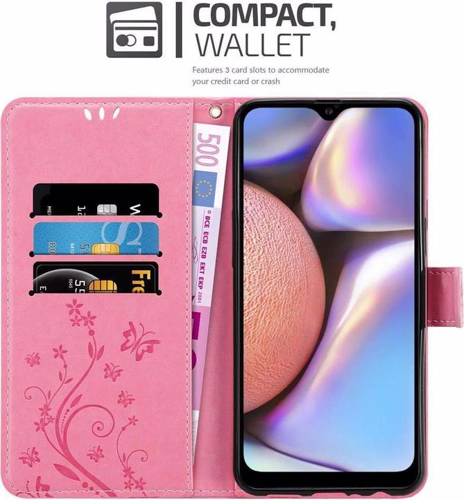 Actual product image Cadorabo Flower Book Cover (Samsung Galaxy A10s)