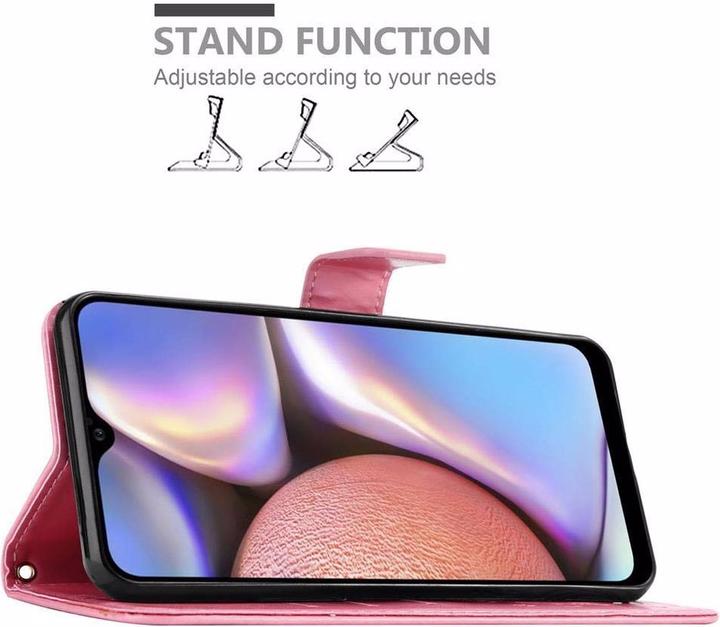 Actual product image Cadorabo Flower Book Cover (Samsung Galaxy A10s)