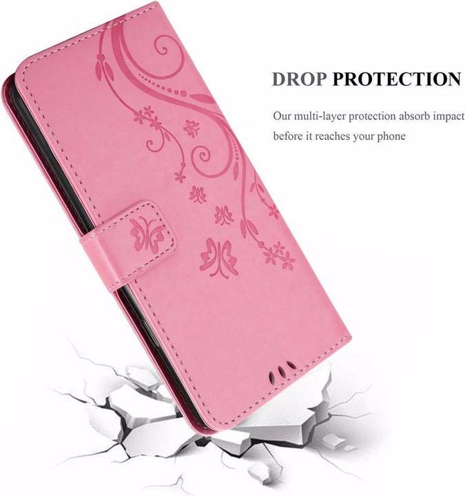 Actual product image Cadorabo Flower Book Cover (Samsung Galaxy A10s)