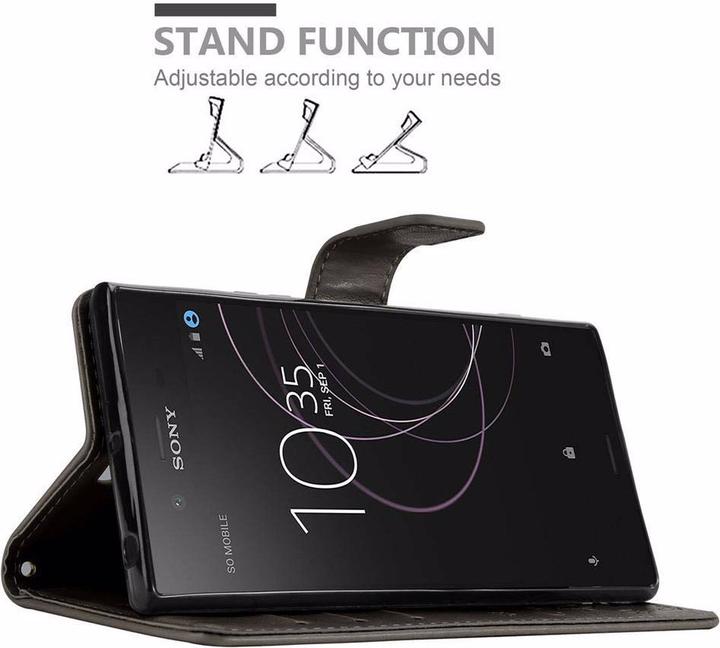 Image du produit Cadorabo Couverture du livre de fleurs (Sony Xperia XZ1)
