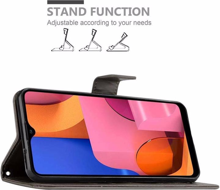 Productafbeelding Cadorabo Bloemen Boekomslag (Samsung Galaxy A20)