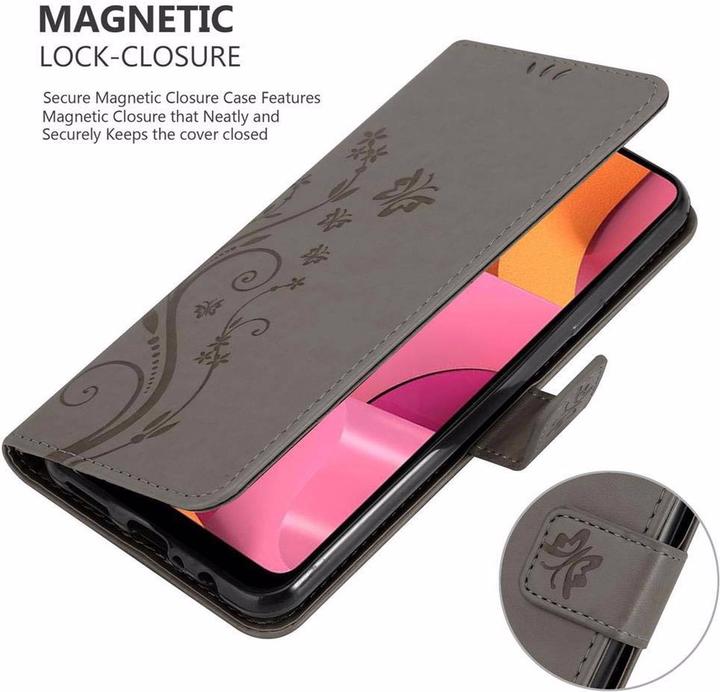 Productafbeelding Cadorabo Bloemen Boekomslag (Samsung Galaxy A20)
