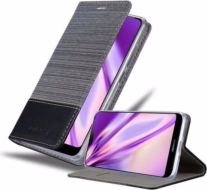 Actual product image Cadorabo Book Jeans Optics Cover (Nokia 7.1)