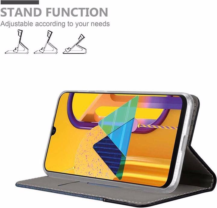 Image du produit Cadorabo Couverture look jeans Book (Samsung Galaxy M21)