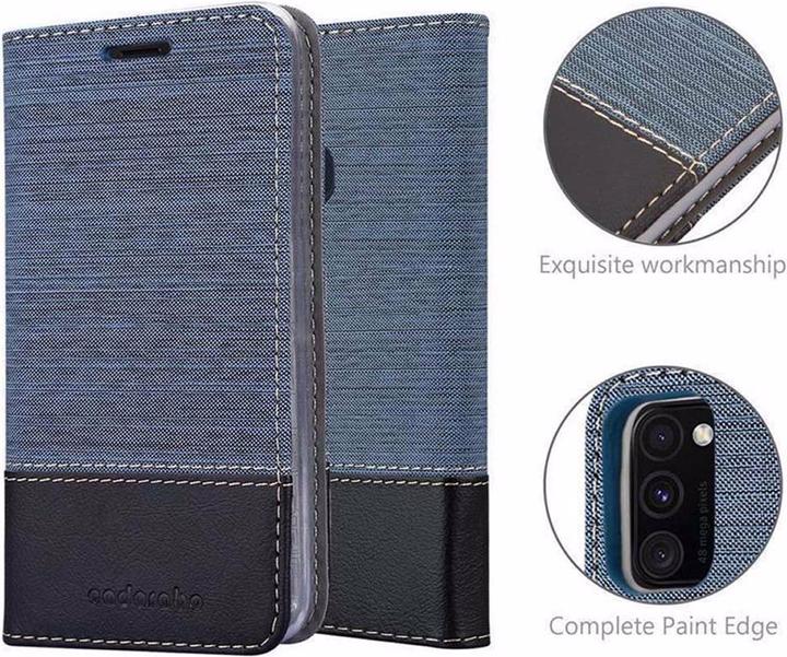 Image du produit Cadorabo Couverture look jeans Book (Samsung Galaxy M21)