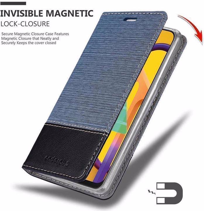 Image du produit Cadorabo Couverture look jeans Book (Samsung Galaxy M21)