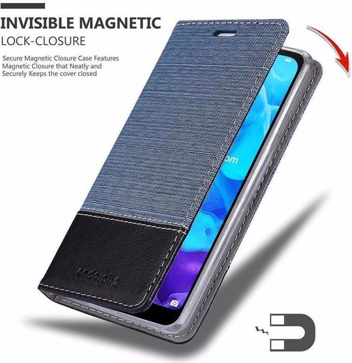 Image du produit Cadorabo Couverture look jeans Book (Huawei Y5 (2019))