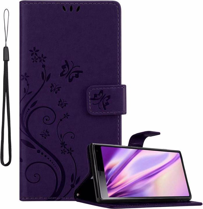 Floral dark purple