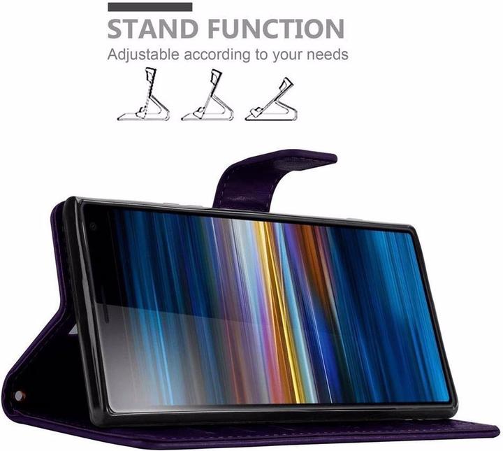 Actual product image Cadorabo Flower Book Cover (Sony Xperia 10, Sony Xperia XA3)