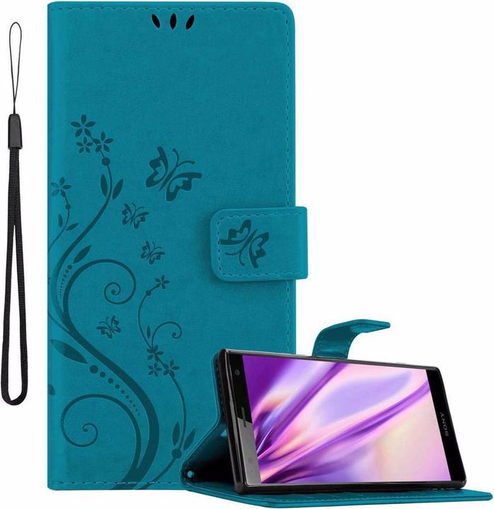 Image du produit Cadorabo Couverture du livre de fleurs (Sony Xperia XZ2)