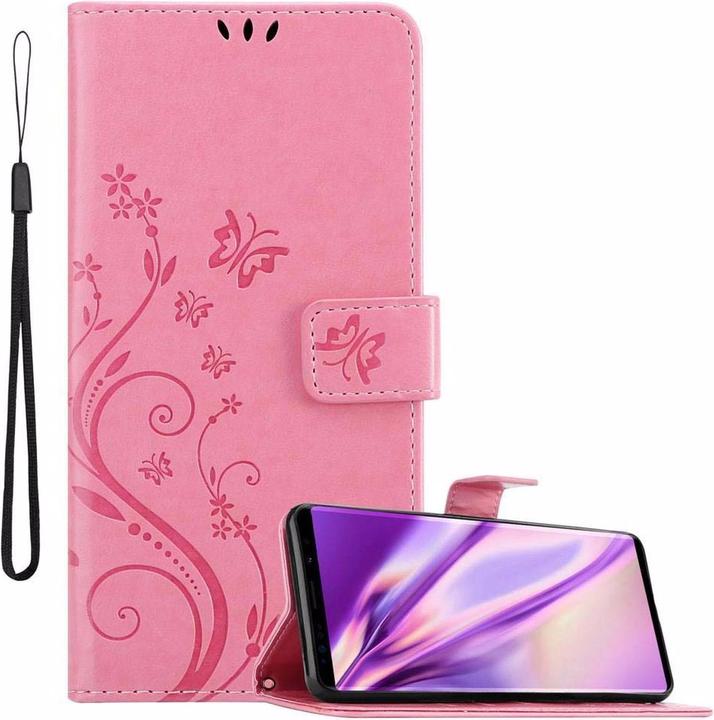 Actual product image Cadorabo Flower Book Cover (Samsung Galaxy Note 9)