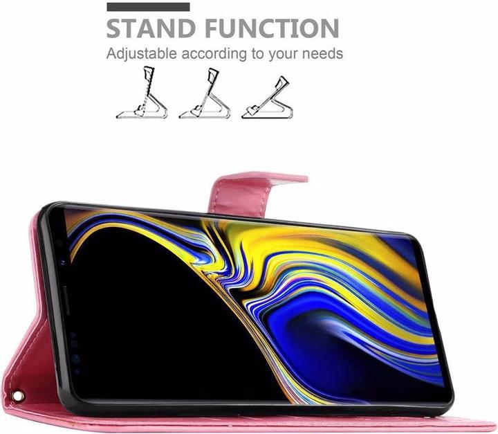 Actual product image Cadorabo Flower Book Cover (Samsung Galaxy Note 9)