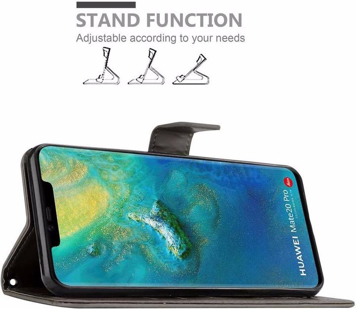 Image du produit Cadorabo Couverture du livre de fleurs (Mate 20 Pro)