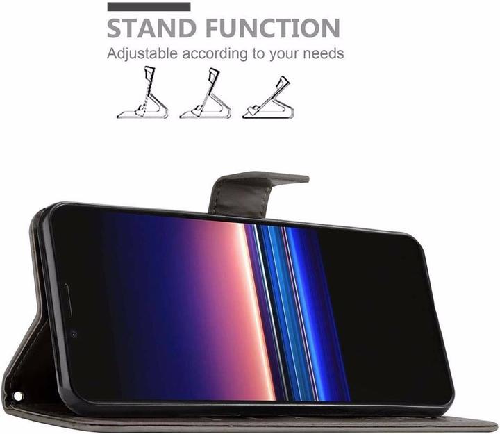 Produktbild Cadorabo Flower Book Cover (Sony Xperia 1, Sony Xperia XZ4)