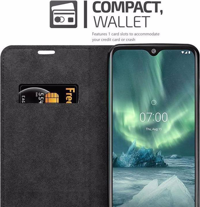 Productafbeelding Cadorabo Boek Onzichtbare Magneethoes (Nokia 7.2)