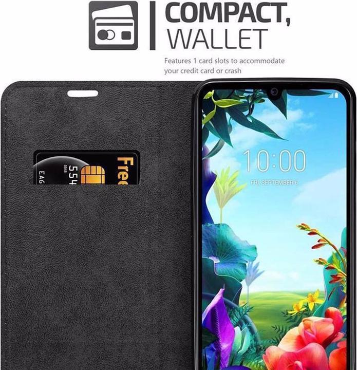 Produktbild Cadorabo Book Invisible Magnet Cover (LG K40s)