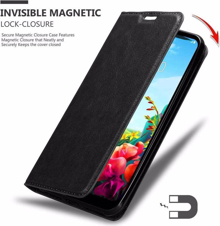 Produktbild Cadorabo Book Invisible Magnet Cover (LG K40s)