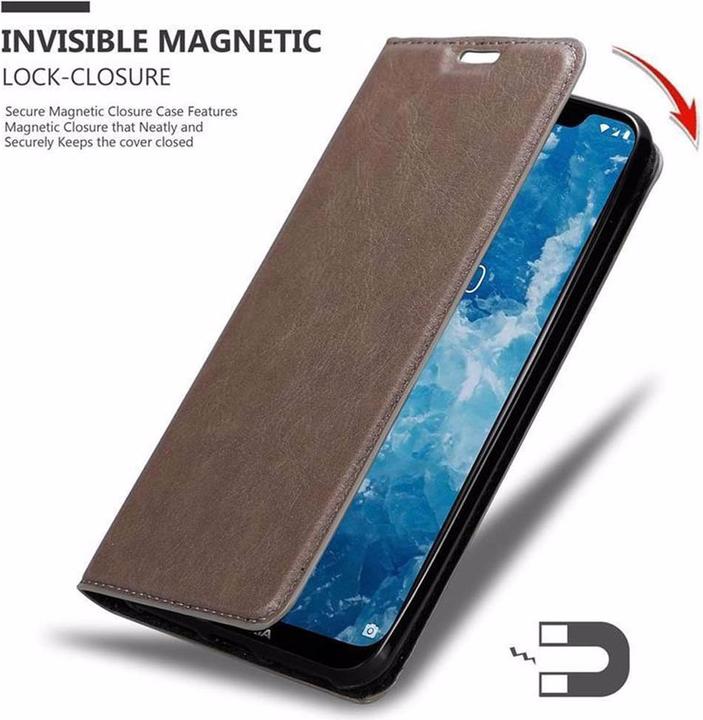 Productafbeelding Cadorabo Boek Onzichtbare Magneethoes (Nokia 7.1 Plus)