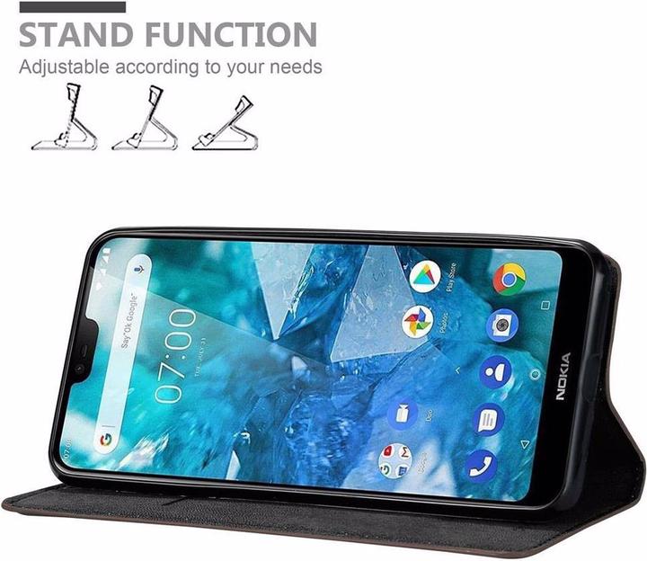 Productafbeelding Cadorabo Boek Onzichtbare Magneethoes (Nokia 7.1)