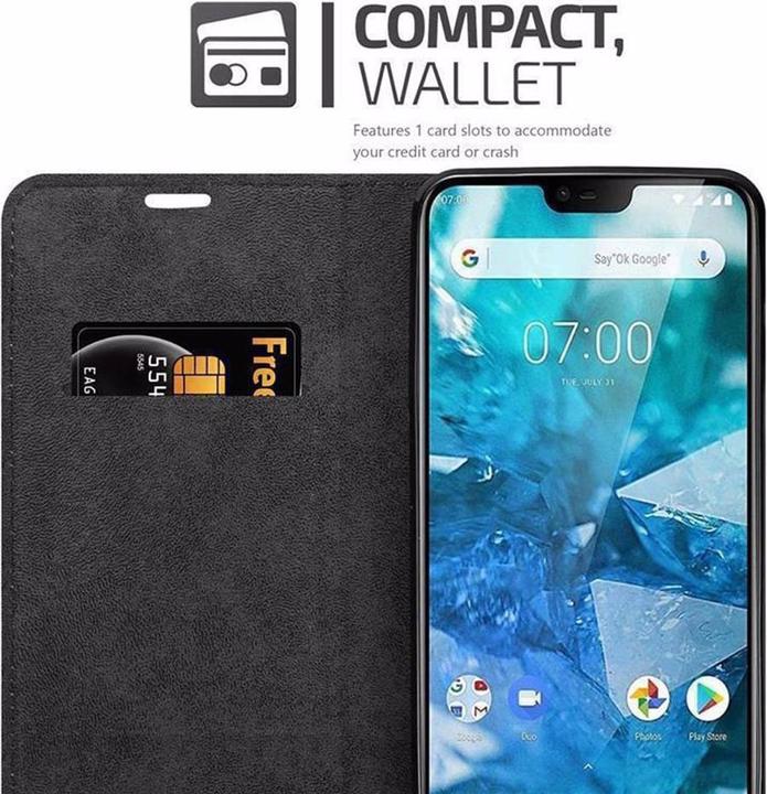 Productafbeelding Cadorabo Boek Onzichtbare Magneethoes (Nokia 7.1)