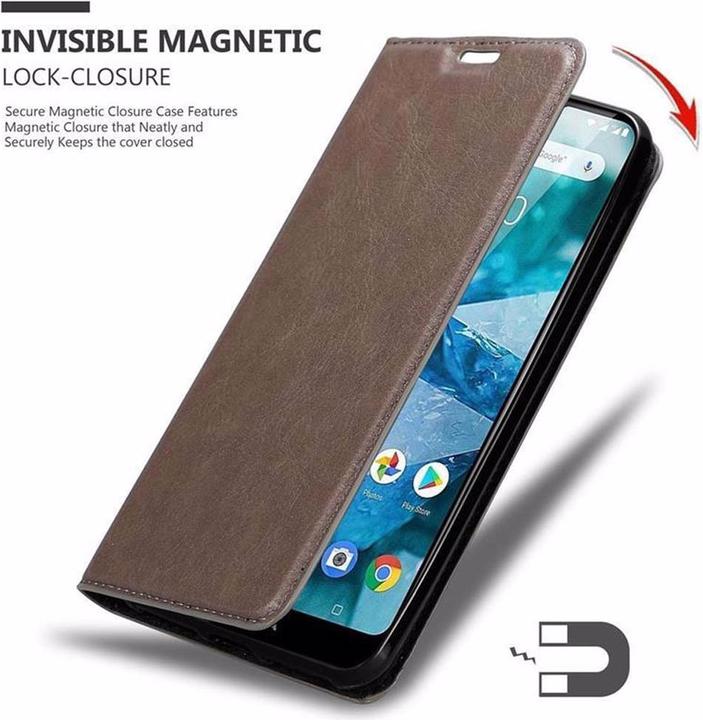 Productafbeelding Cadorabo Boek Onzichtbare Magneethoes (Nokia 7.1)