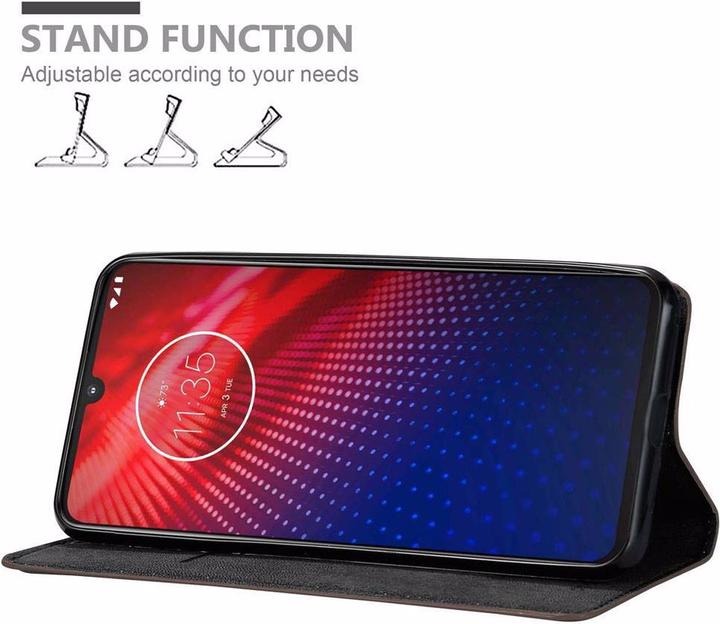 Productafbeelding Cadorabo Boek Onzichtbare Magneethoes (Motorola Moto Z4)