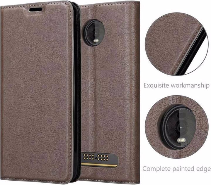 Productafbeelding Cadorabo Boek Onzichtbare Magneethoes (Motorola Moto Z4)