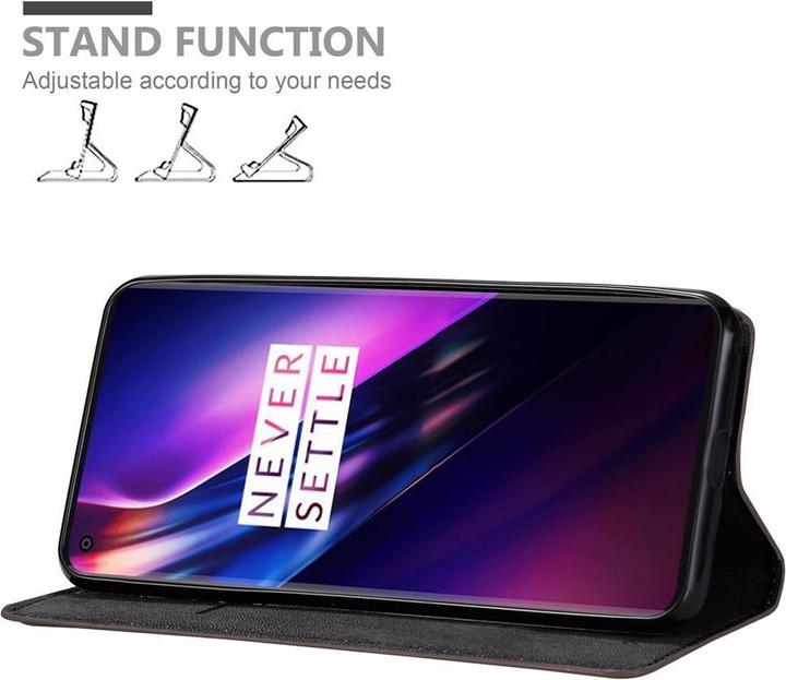 Productafbeelding Cadorabo Boek Onzichtbare Magneethoes (Oneplus 8)