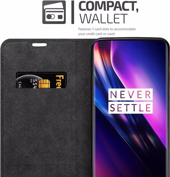 Productafbeelding Cadorabo Boek Onzichtbare Magneethoes (Oneplus 8)