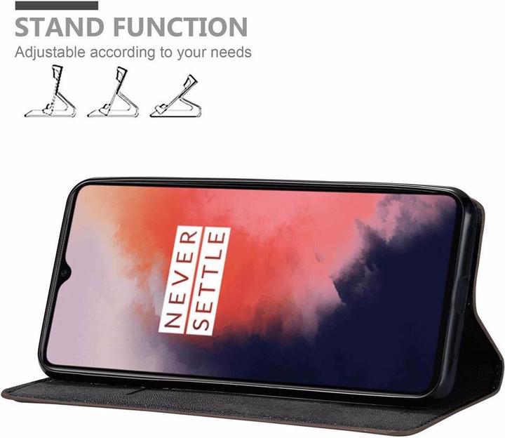 Produktbild Cadorabo Book Invisible Magnet Cover (OnePlus 7T)