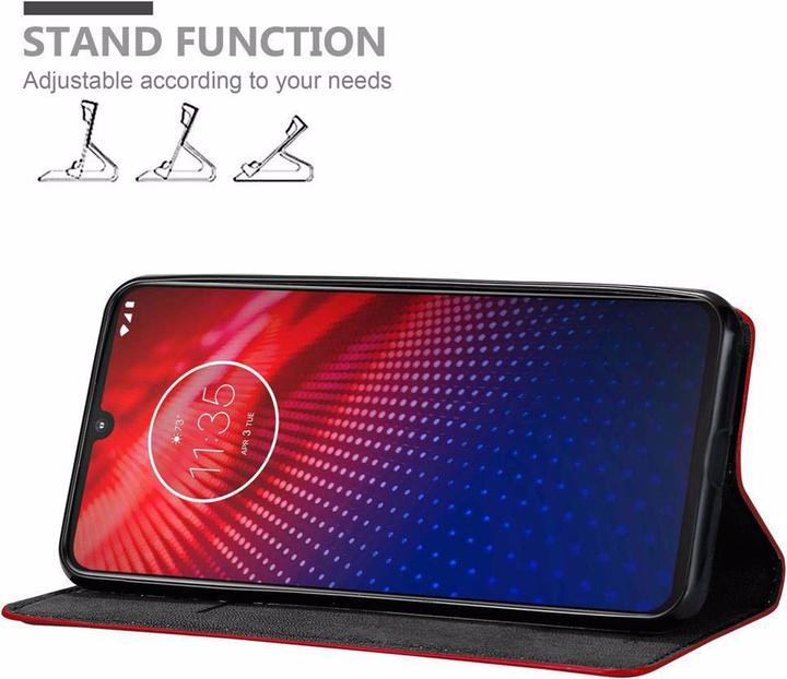 Productafbeelding Cadorabo Boek Onzichtbare Magneethoes (Motorola Moto Z4)