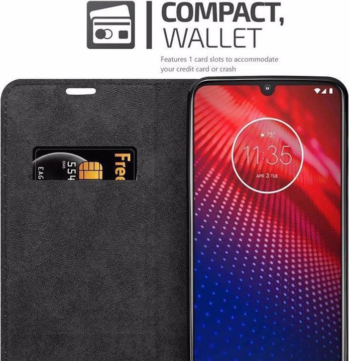 Productafbeelding Cadorabo Boek Onzichtbare Magneethoes (Motorola Moto Z4)