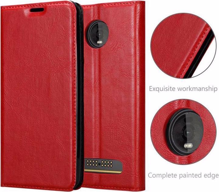 Productafbeelding Cadorabo Boek Onzichtbare Magneethoes (Motorola Moto Z4)