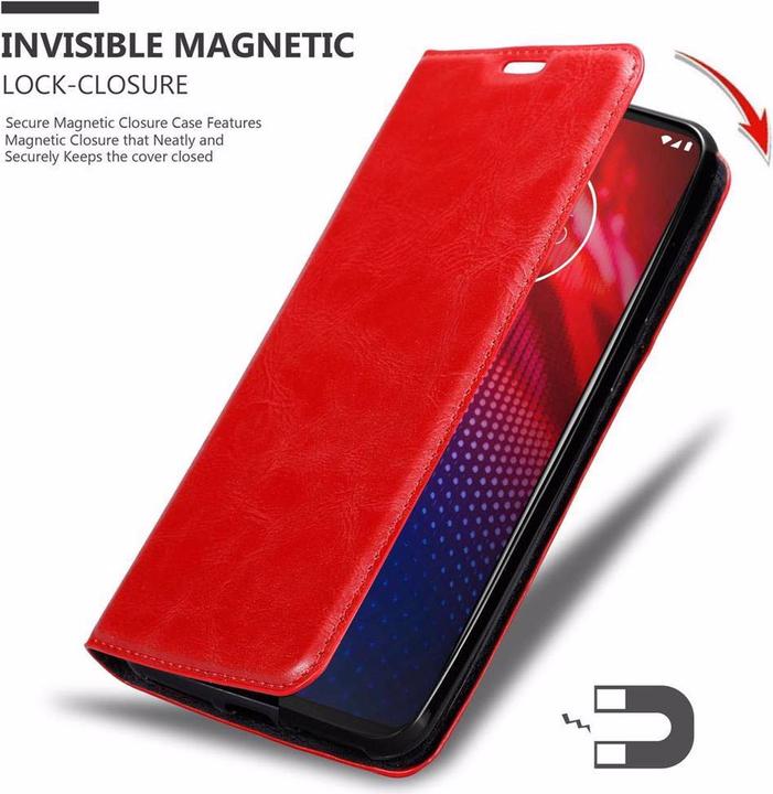 Productafbeelding Cadorabo Boek Onzichtbare Magneethoes (Motorola Moto Z4)