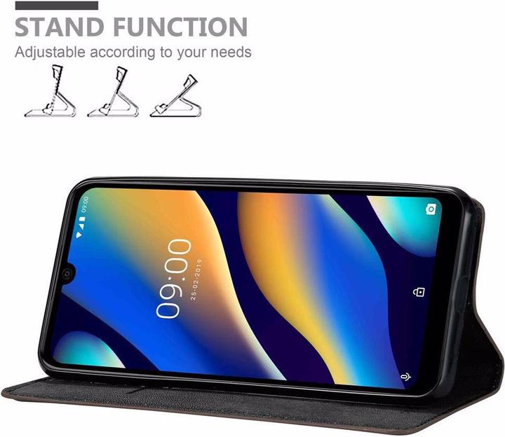 Productafbeelding Cadorabo Boek Onzichtbare Magneethoes (Wiko View 3 Lite)