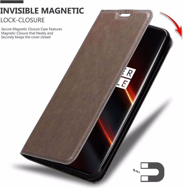 Productafbeelding Cadorabo Boek Onzichtbare Magneethoes (OnePlus 7T Pro)
