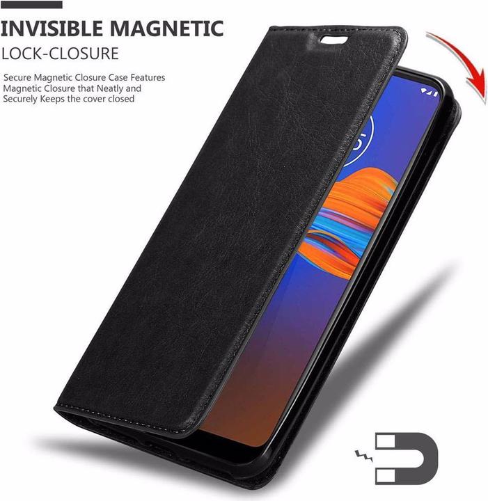Productafbeelding Cadorabo Boek Onzichtbare Magneethoes (Motorola Moto E6 Plus)